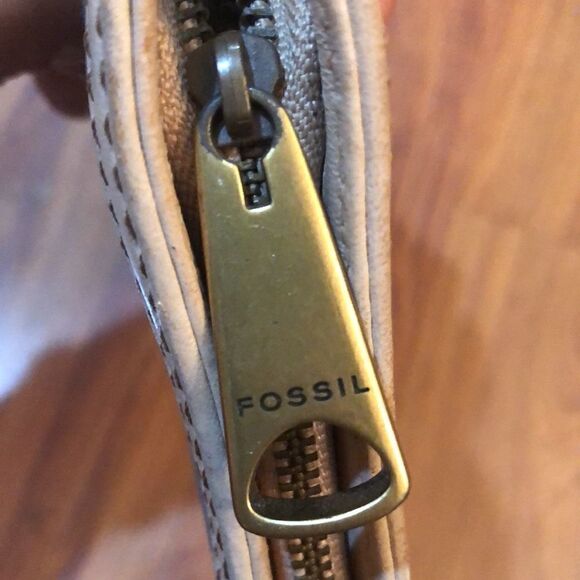 Fifty Four Fosssil vintage Patchwork suede wallet - Picture 10 of 10